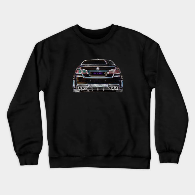 BMW M5 F10 Rear End Crewneck Sweatshirt by JFK KARZ